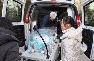 果洛妇婴监护型护送